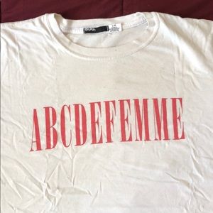 ABCDEFEMME shirt